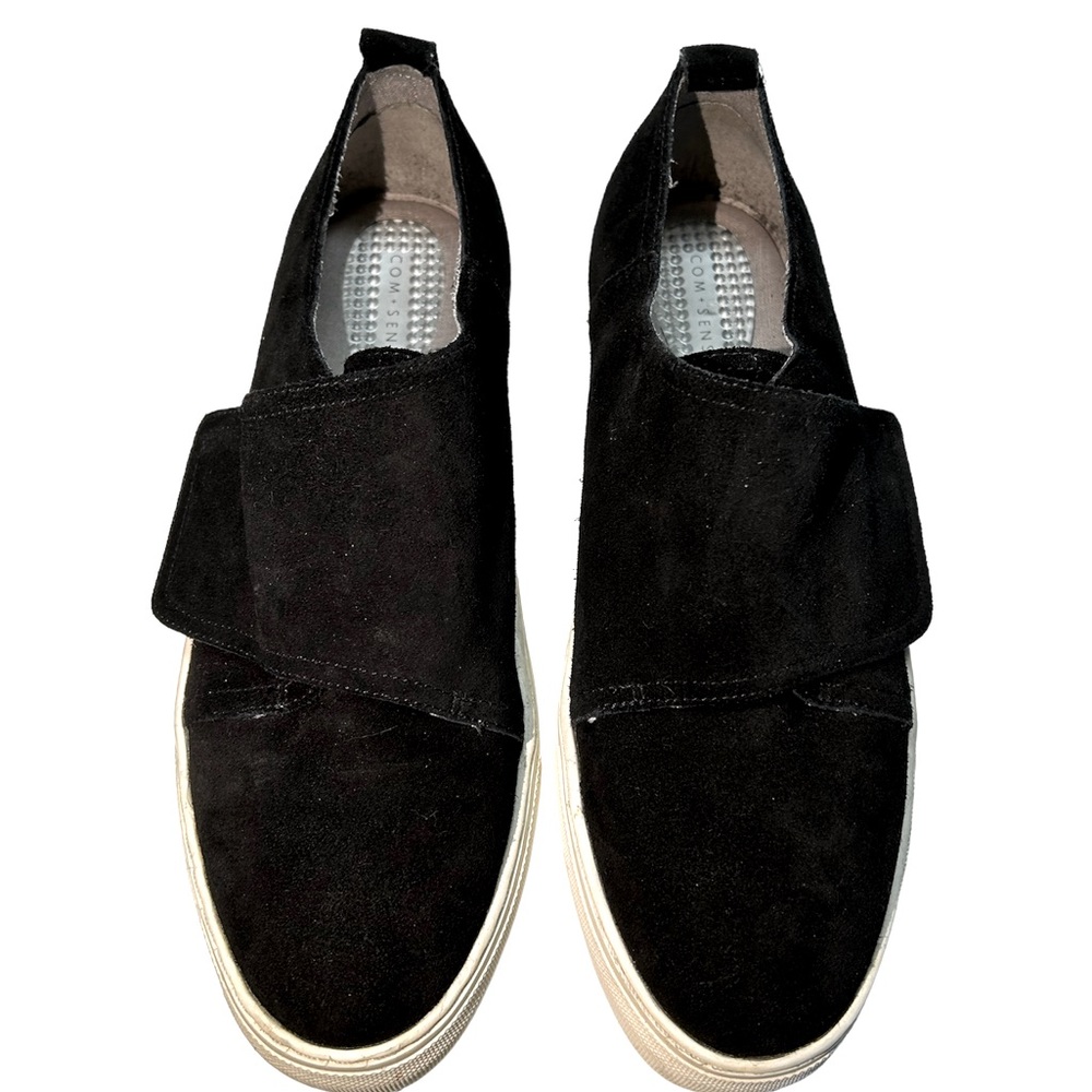 Com-Sens Black Suede Loafers